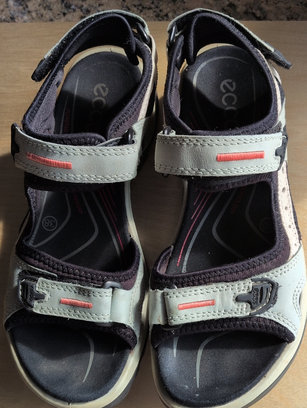 Ecco Yucatan Women's Size 38  Sandals Approx. 7.5 Size -